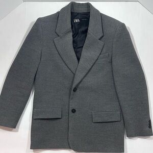 Zara Men's Charcoal Blazer